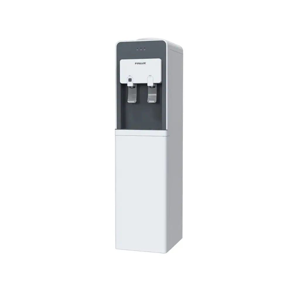 Електронен диспенсър за вода Finlux FWD-1907, 420W, 10-90C, Охлаждане 1 л/час, Затопляне 5 л/час, Бял, (21297)