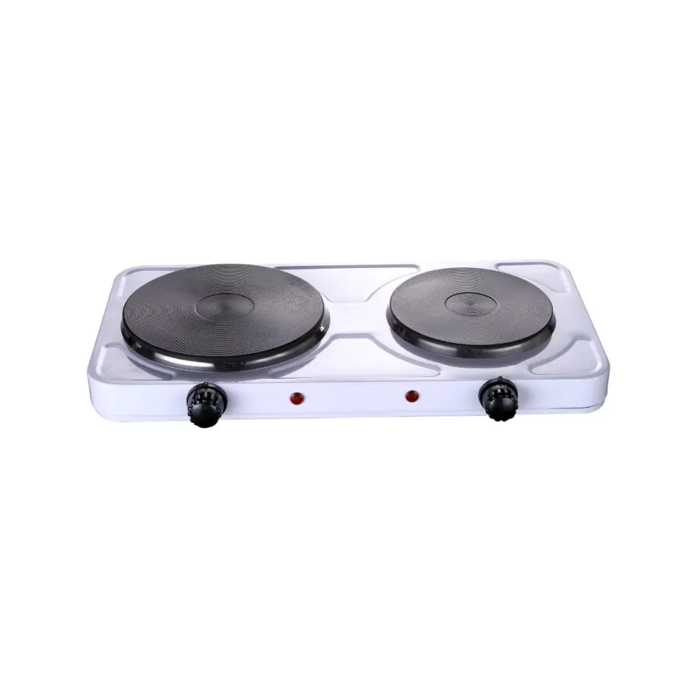 Двоен електрически котлон Rosberg R51445ID, 2500 W, 5 степени, Бял, (5R51445IDW)