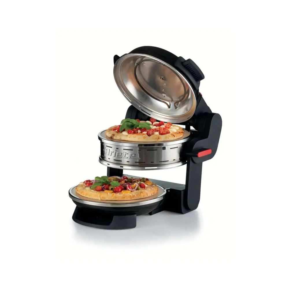 Двойна фурна за пица с каменни плочи "PIZZERIA - Black, ARIETE 00C092701AR0, (35945787)