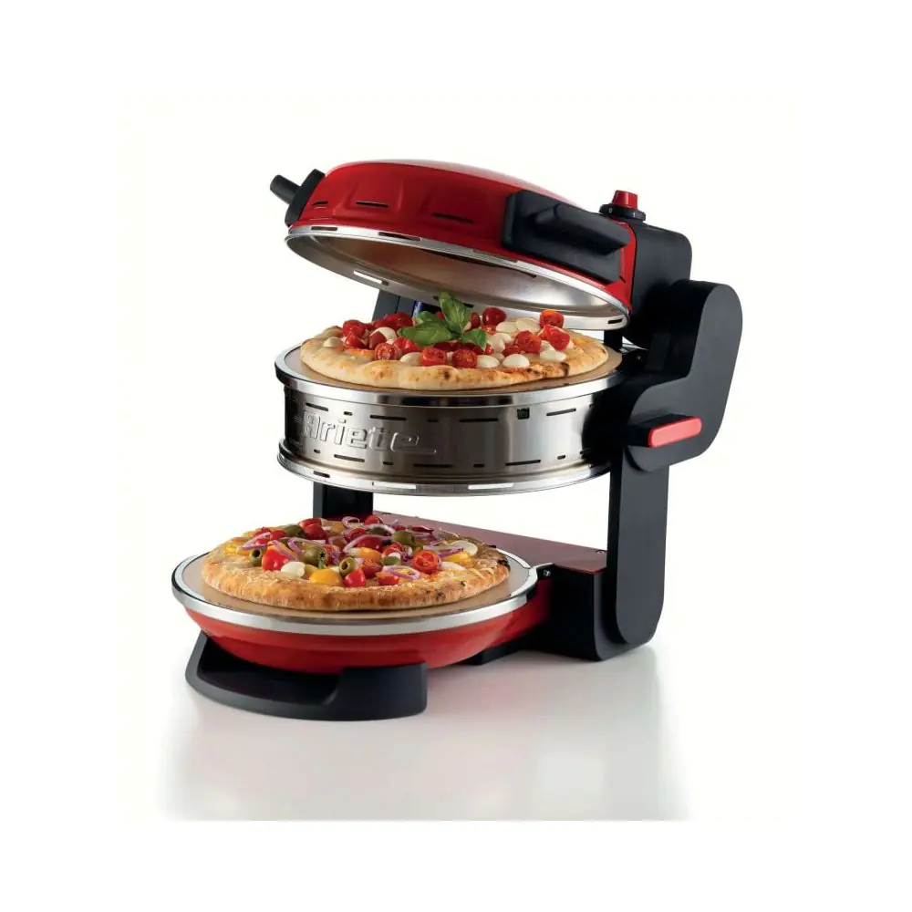 Двойна фурна за пица с каменни плочи "PIZZERIA - Red, ARIETE 00C092700AR0, (35945786)