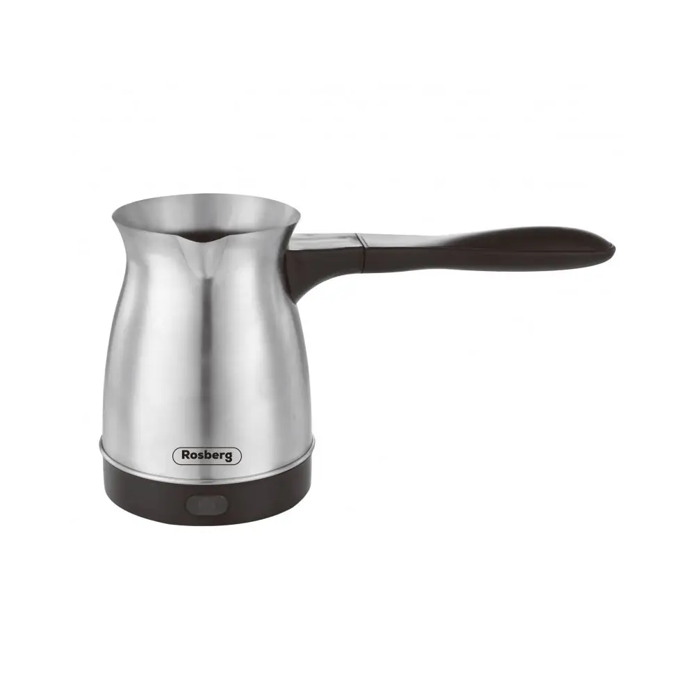 Джезве електрическо Rosberg R51165A, 600W, 300 ml, Защита, Инокс, (13081)