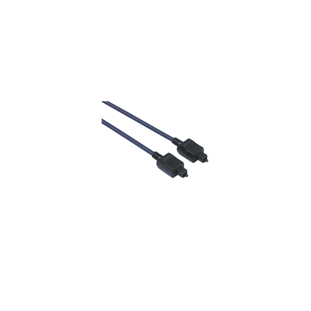 Оптичен кабел HAMA 205131, ODT Toslink plug - ODT Toslink plug, 1.5 m, Черен, (35934311)