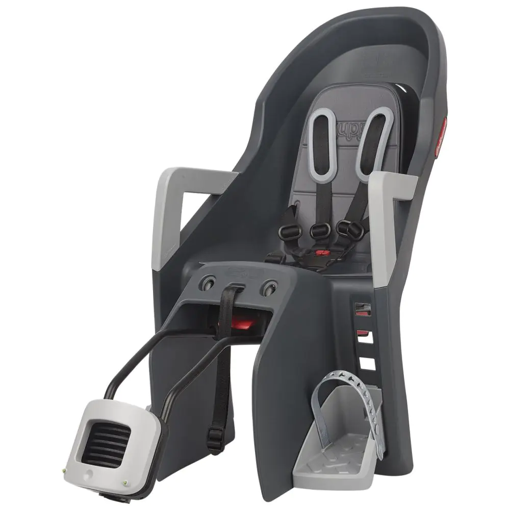 Аксесоар за велосипед Polisport ДЕТСКО СТОЛЧЕ Guppy Maxi+ RS, D.GREY/SILVER детски столчета, 27583