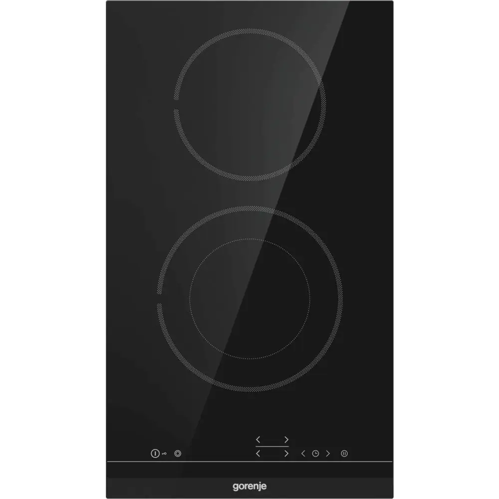 Стъклокерамичен плот за вграждане Gorenje ECT322BCSC, 2900W, черен, (13508)