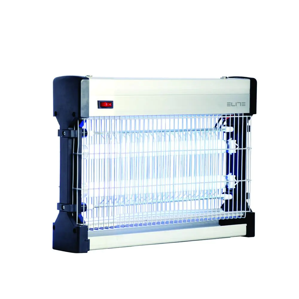 Инсектицидна лампа против насекоми ELITE IK-0424-80M, до 80м2, UV, Бял, (16172)