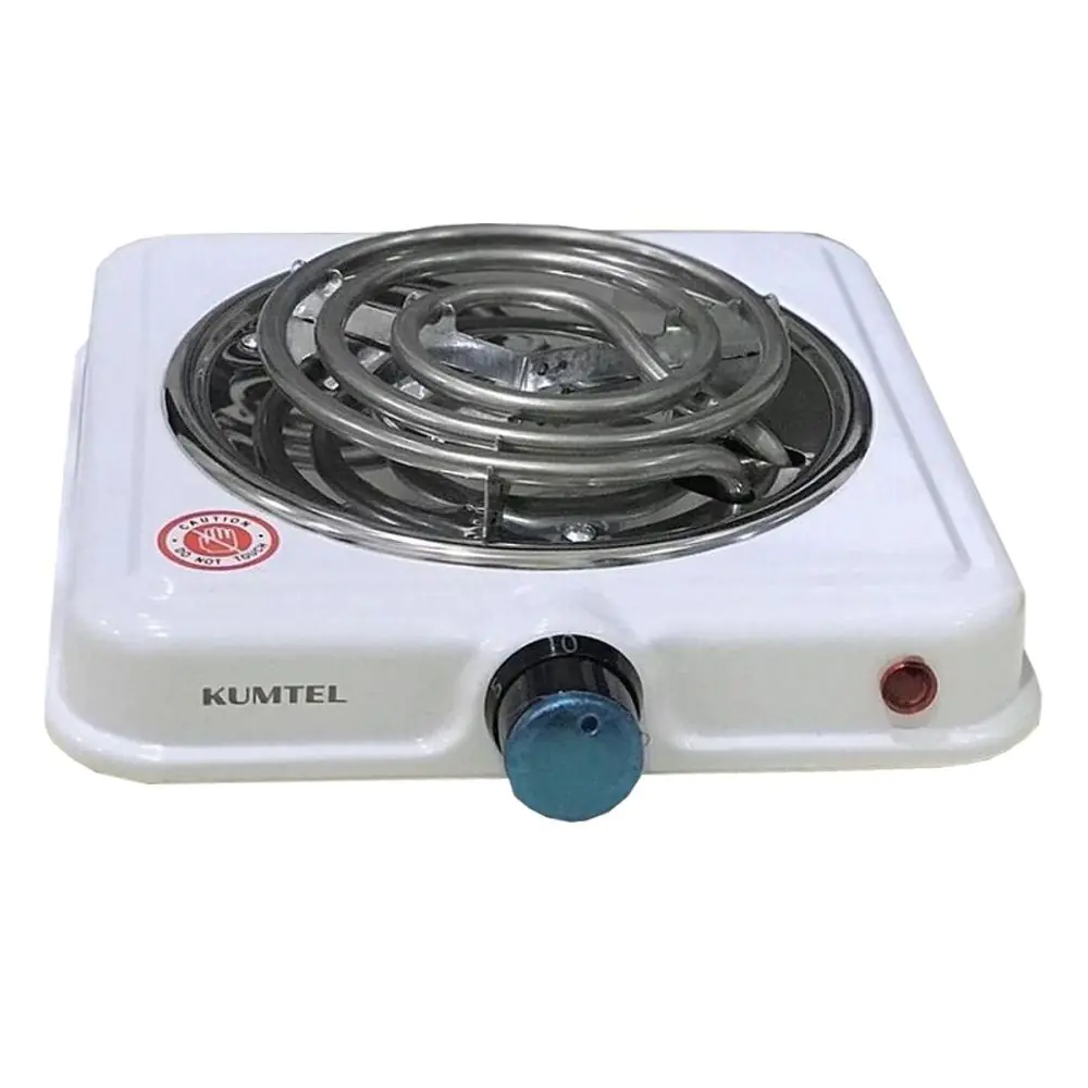 Електрически преносим котлон Kumtel HS-1001, 1000W, бял, (20488)