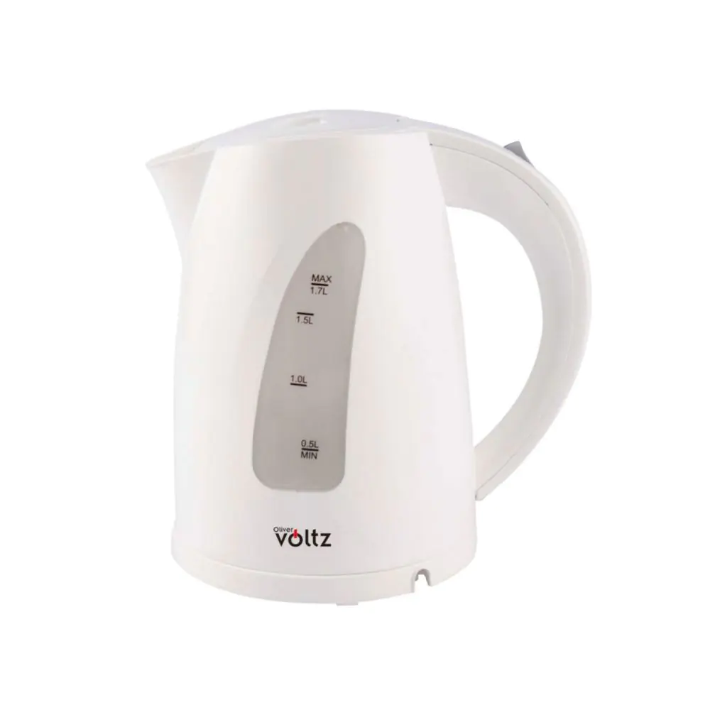 Електрическа кана Oliver Voltz OV51230B, 2200W, 1.7 л, Светлинен индикатор, Безжична, Бял, (35932127)