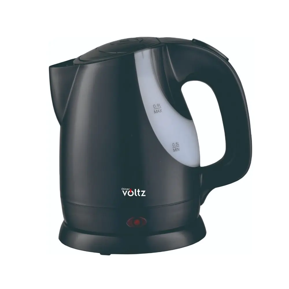 Електрическа кана Oliver Voltz OV51230F, 1300W, 900 ml, Мерителна скала, Черен, (21341)