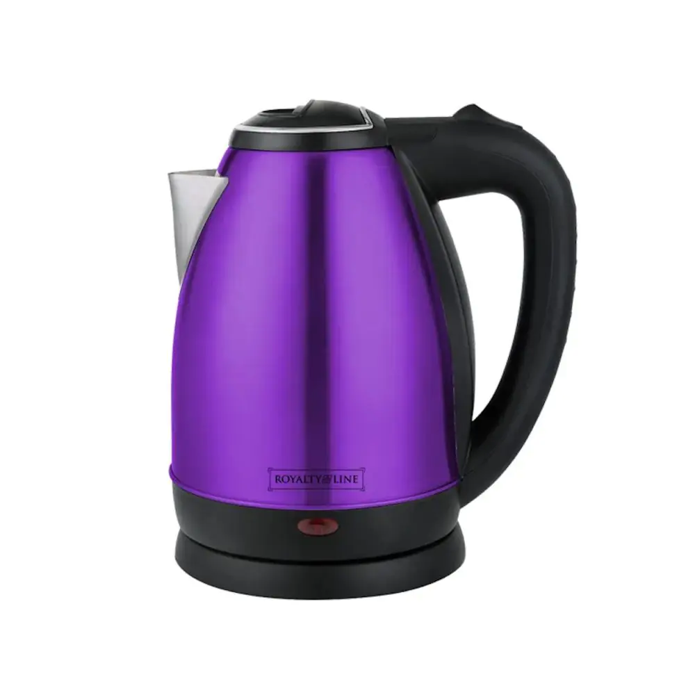 Електрическа кана Royalty Line RL-SSK1.7L, 1500W, 1.7 л, Автоматично изключване, Защита от прегряване, Лилав, (35922774)