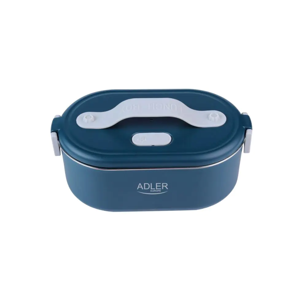 Електрическа кутия за обяд Adler AD 4505, 800 ml, До 70C, Стоманен съд за храна, Син, (17718)