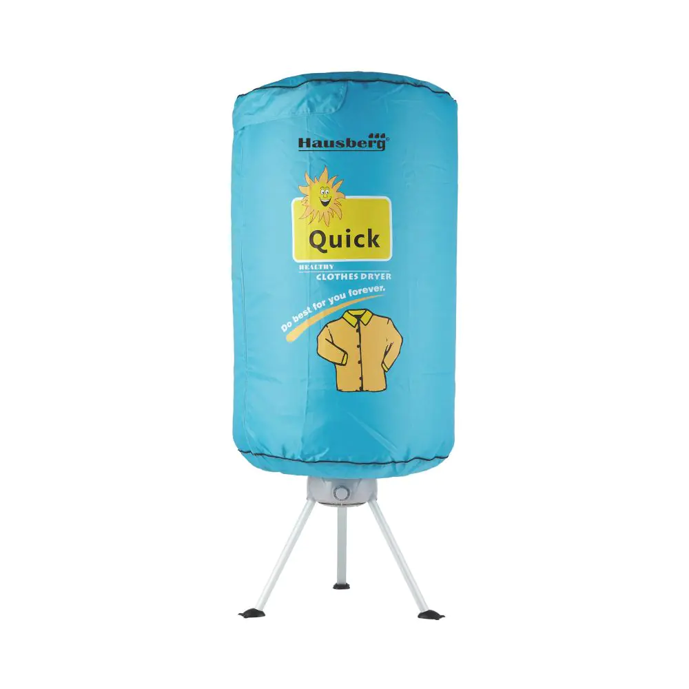 Електрическа сушилня за дрехи Hausberg HB-800, 10 кг, 700 W, Синя, (12977)