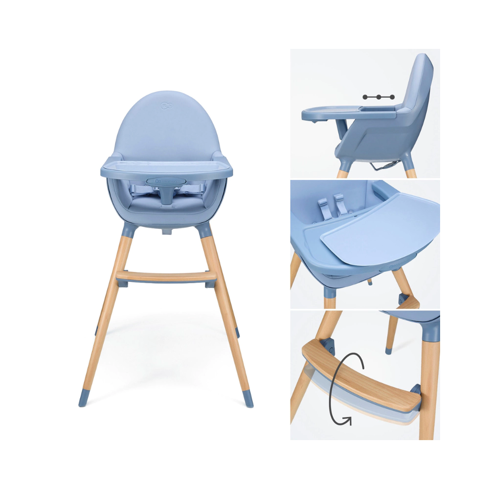 Столче за хранене Kinderkraft FINI 2 NORDIC BREEZE, (35948669)
