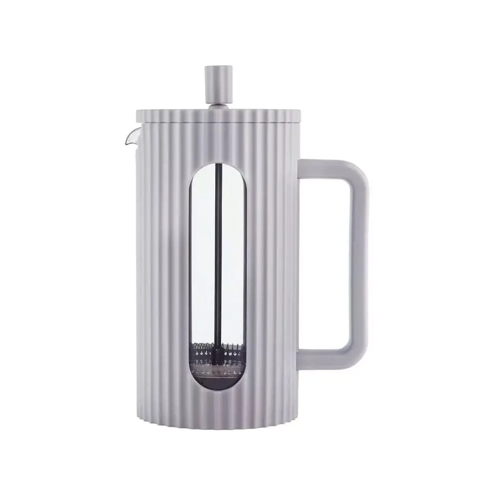 Френска преса за кафе/чай Klausberg KB 7752, 1 l, Ненагряващ се корпус, Стъкло, Сив, (35922569)