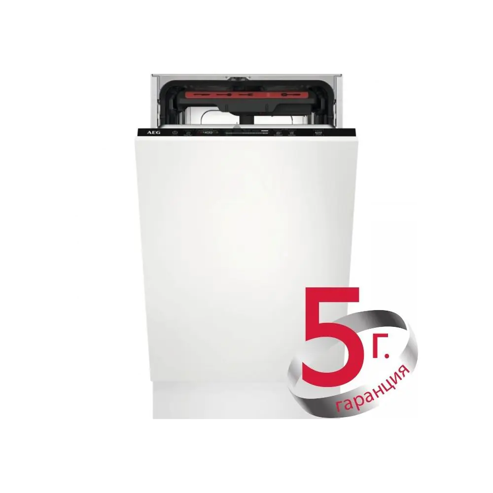 Съдомиялна за вграждане AEG FSE72517P, 10 комплекта, Air Dry, Auto Sense, Aqua Control, Бял, (21778)