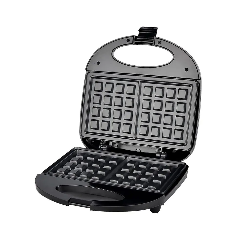Гофретник Esperanza EKT008, 1000W, Незалепващо покритие, Черен, (9999EKT008)