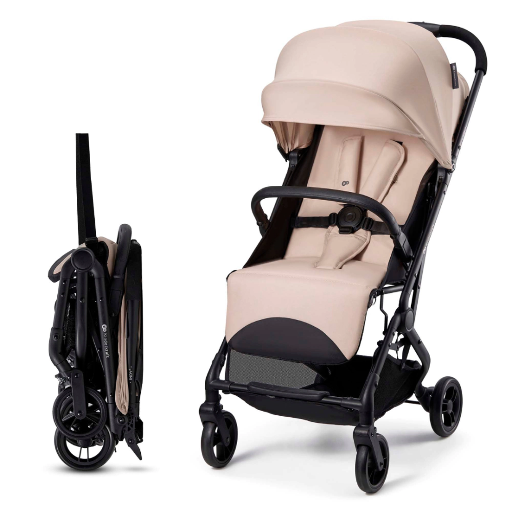 Kinderkraft INDY 3 бебешка количка MISTY BEIGE, (35948333)