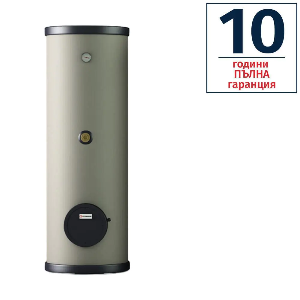 Комбиниран подово стоящ бойлер TEDAN Combi Style INOX 200 литра,една серпентина, неръждаем,  6 kW, (21192)