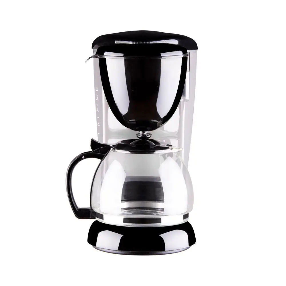 Кафемашина Rosberg R51170C, 800W, 10-12 чаши, Oгнеупорно стъкло, Черен, (555R51170C)
