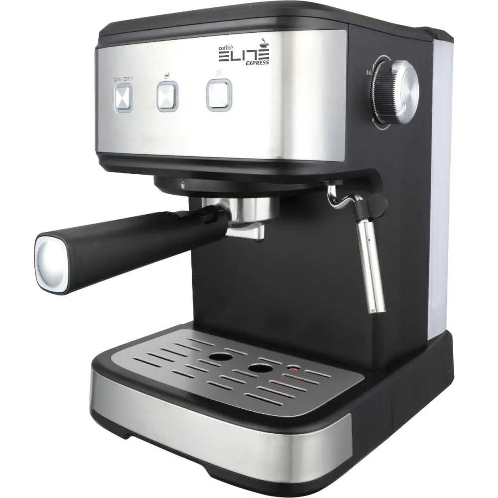 Еспресо машина за мляно кафе и капсули 3в1 Elite CMA-1223, 850W, 20 bar, 1.5l, Инокс, (15758)