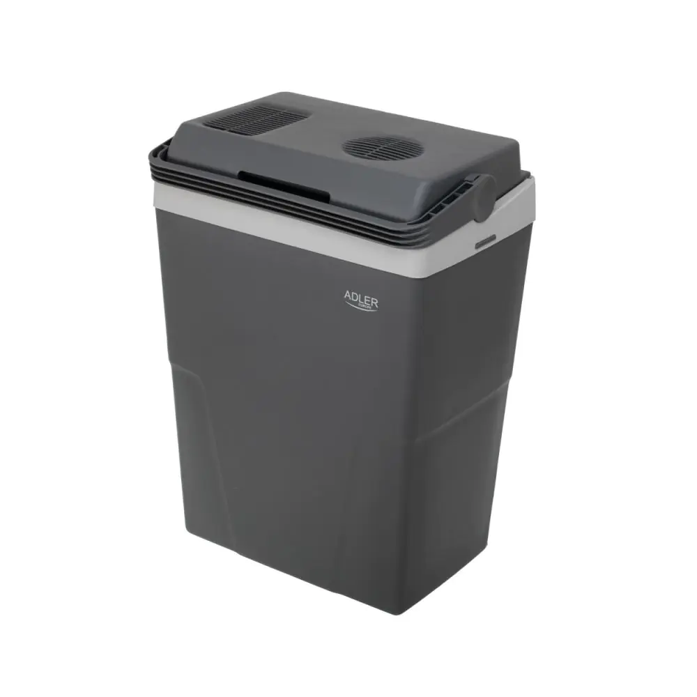 Хладилна чанта Adler AD 8094, 22 литра, 45/55 W, 12V/220V, Климатичен клас ST, Специална изолация C5H10, Сив, (35931036)
