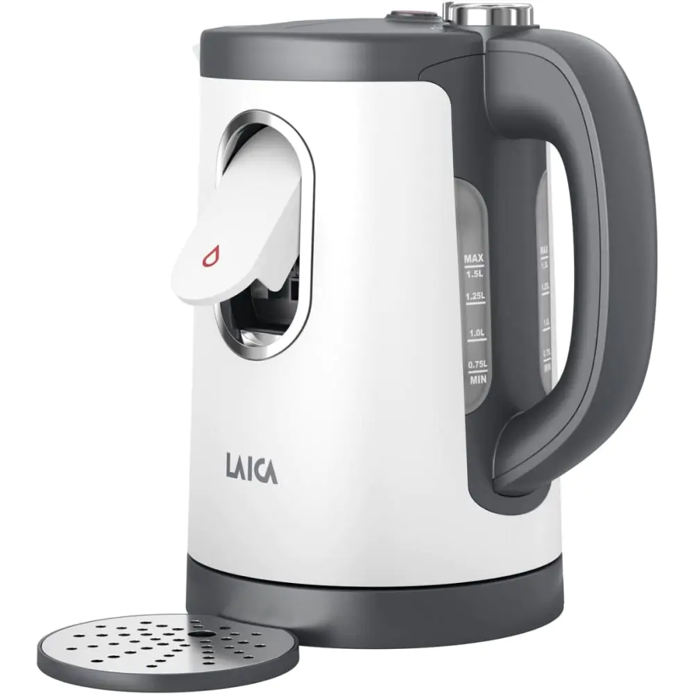 Електрическа кана Laica Dual Flo 1.5 L, (35911043)