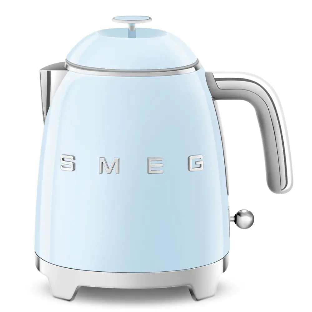 Мини термокана SMEG KLF05PBEU, 50s Style, 1400W, 0.8L, пастелно син, (19926)