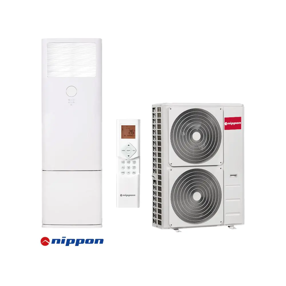 Колонен климатик Nippon NFGD-48HRFN8-Q + NOE30U-48HFN8-R, Трифазен, 48000 BTU, A++/A+, (35948715)