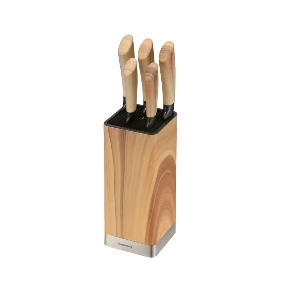 Комплект кухненски ножове Klausberg KB 9035, 6 ч, Неръждаема стомана, (35949984)