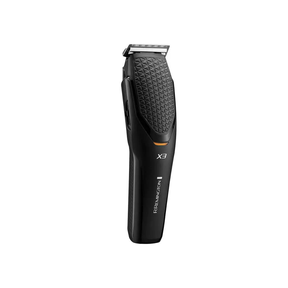 Машинка за подстригване Remington Power X3 HC3000GP, Автономия до 40 мин, Стоманени ножове, USB, Аксесоари, Черен, (35922764)