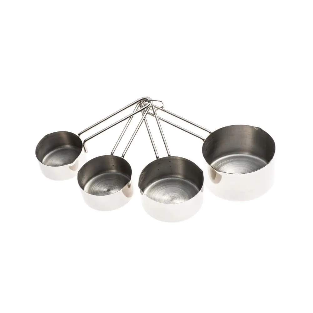 Комплект мерителни купички Kinghoff KH 4025, 4 броя, 60/80/125/250 мл, Инокс, (9999KH4025)