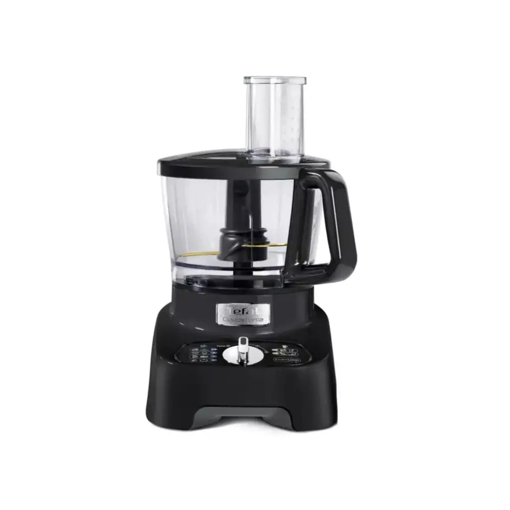 Кухненски робот Tefal DO821838, 1000W, PowelixLife технология, Блендер с вместимост 2 л, Вместимост на купата 3 л, EasyLock, Черен, (99DO821838)