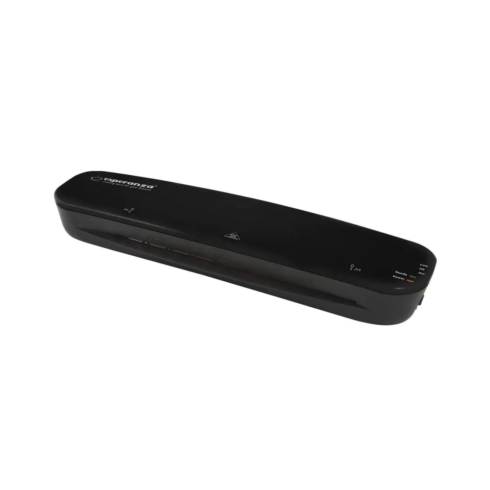 Ламинатор Esperanza ETERNITY EFL002, 265W,  А4, 2 ролки, Черен, (12880)