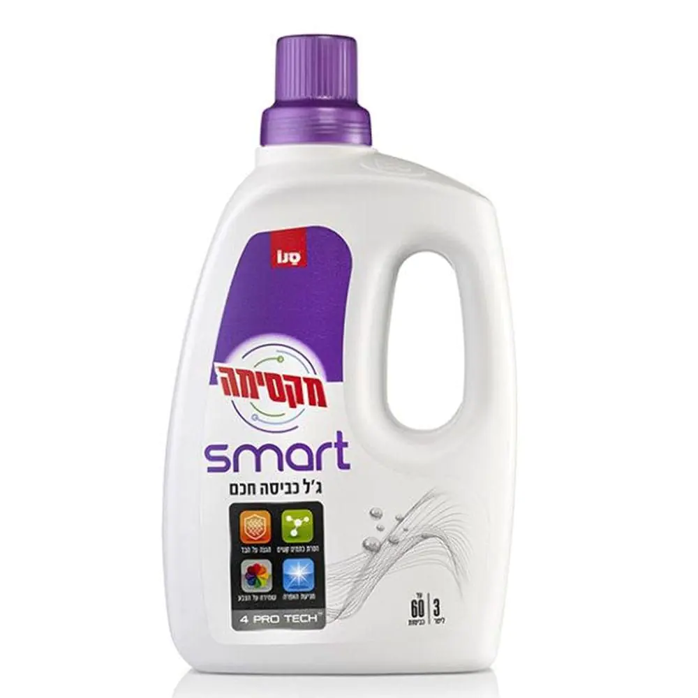 Гел за пране Sano Maxima Smart, Концентрат, 3 л, 60 пранета
