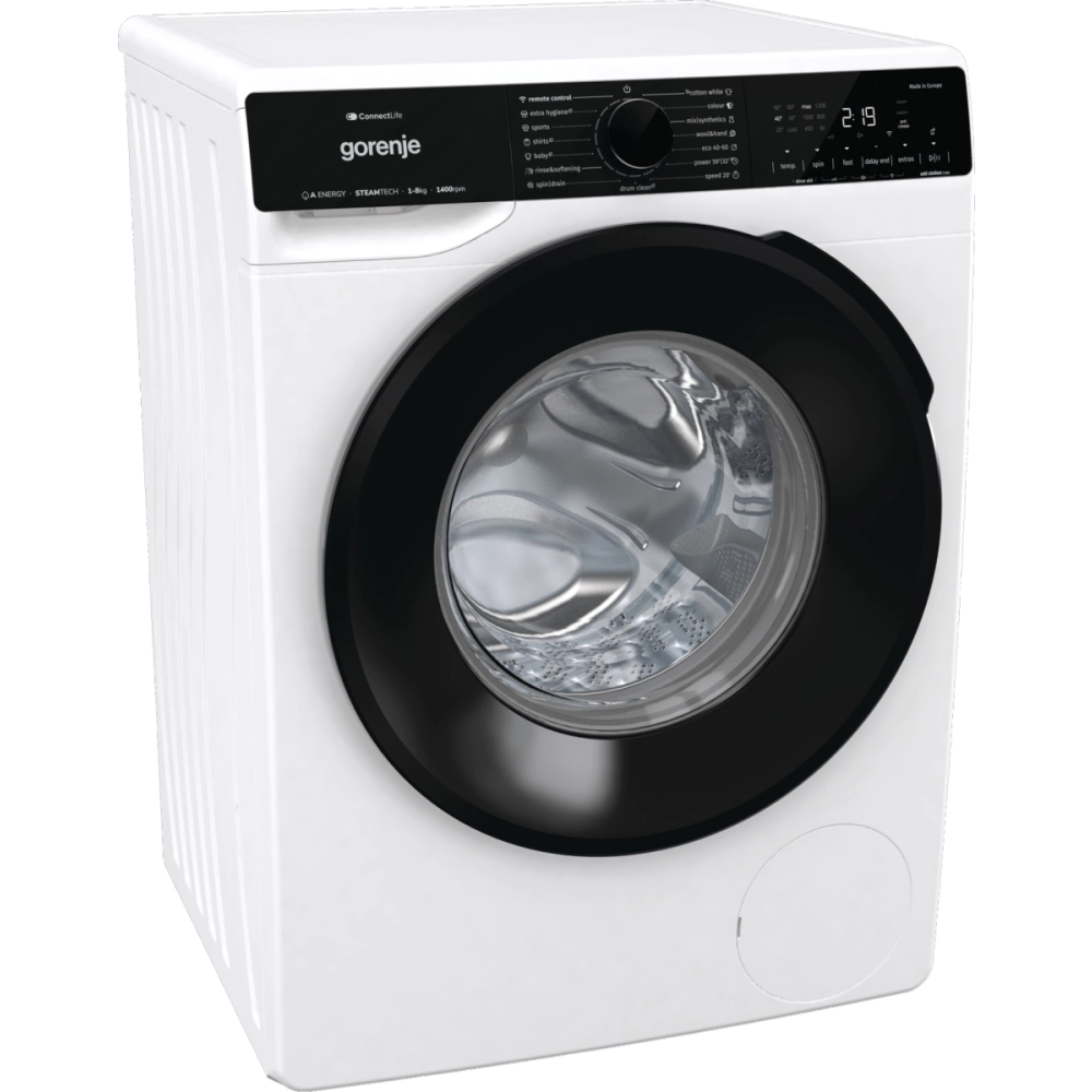 Перална машина Gorenje WPNA84APWIFI, инверторен мотор, 8 кг., WI FI управление, (13739)