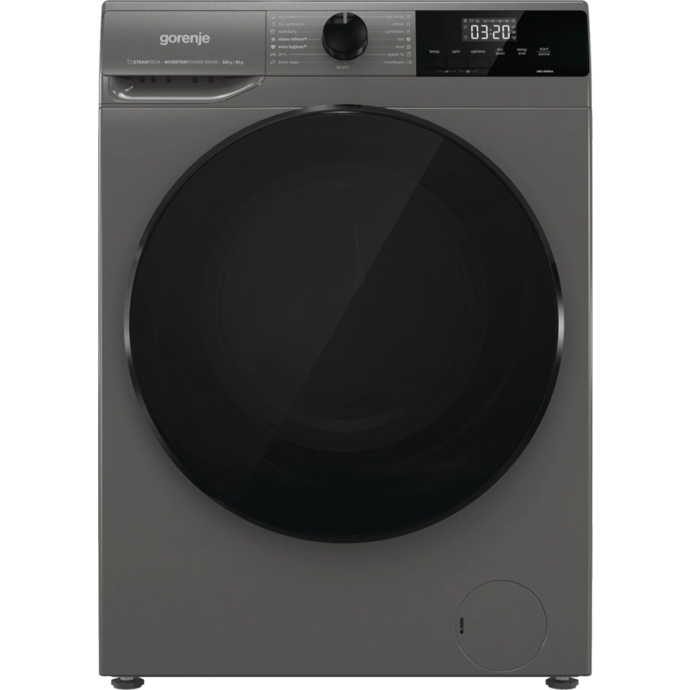 Пералня със сушилня Gorenje WD2A164ADS/A, Инверторен мотор, Капацитет 10 кг., Сив, (13747)