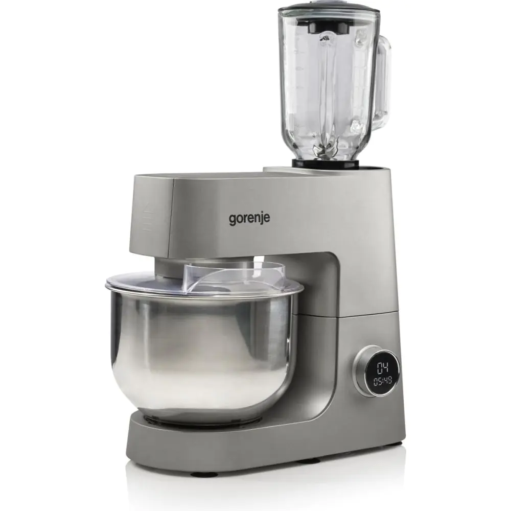 Кухненски робот GORENJE MMC1500BS, 1500W, 12 Степени, 6 L Купа, Сив, (21358)