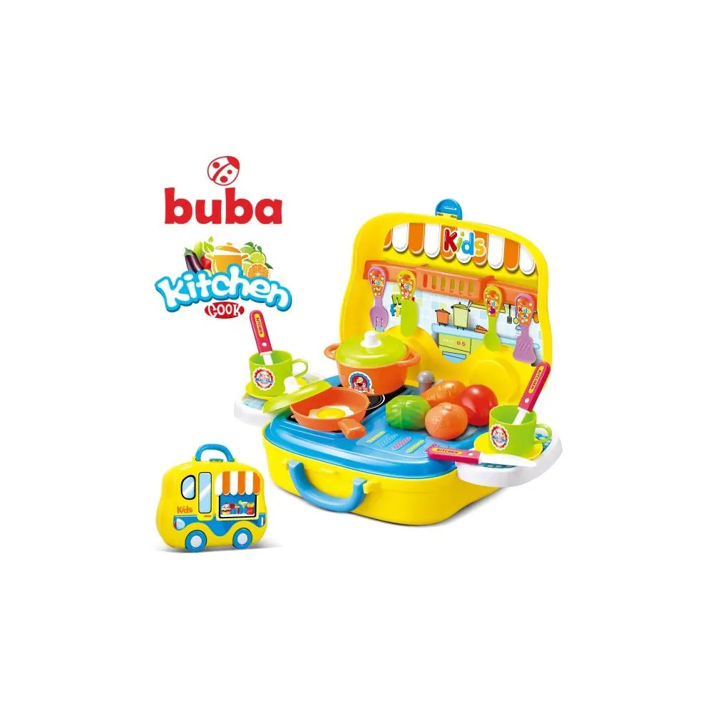 Малка детска кухня Buba Kitchen Cook, 008-919, Жълта, (15500)