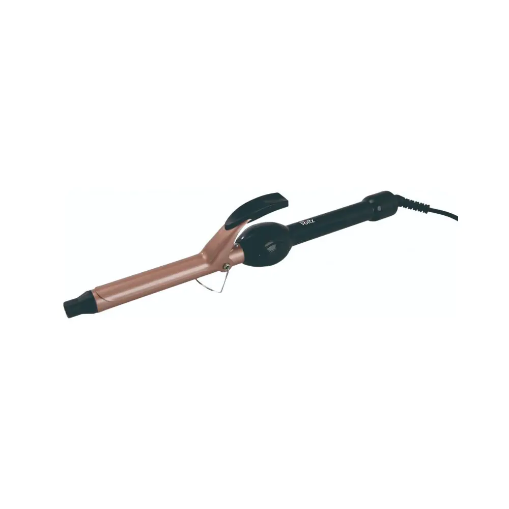 Маша за коса Oliver Voltz OV51102F19, 35W, 19 мм, 120-200°C, LCD дисплей, Автоматично изключване, Черен/Златист, (35950080)