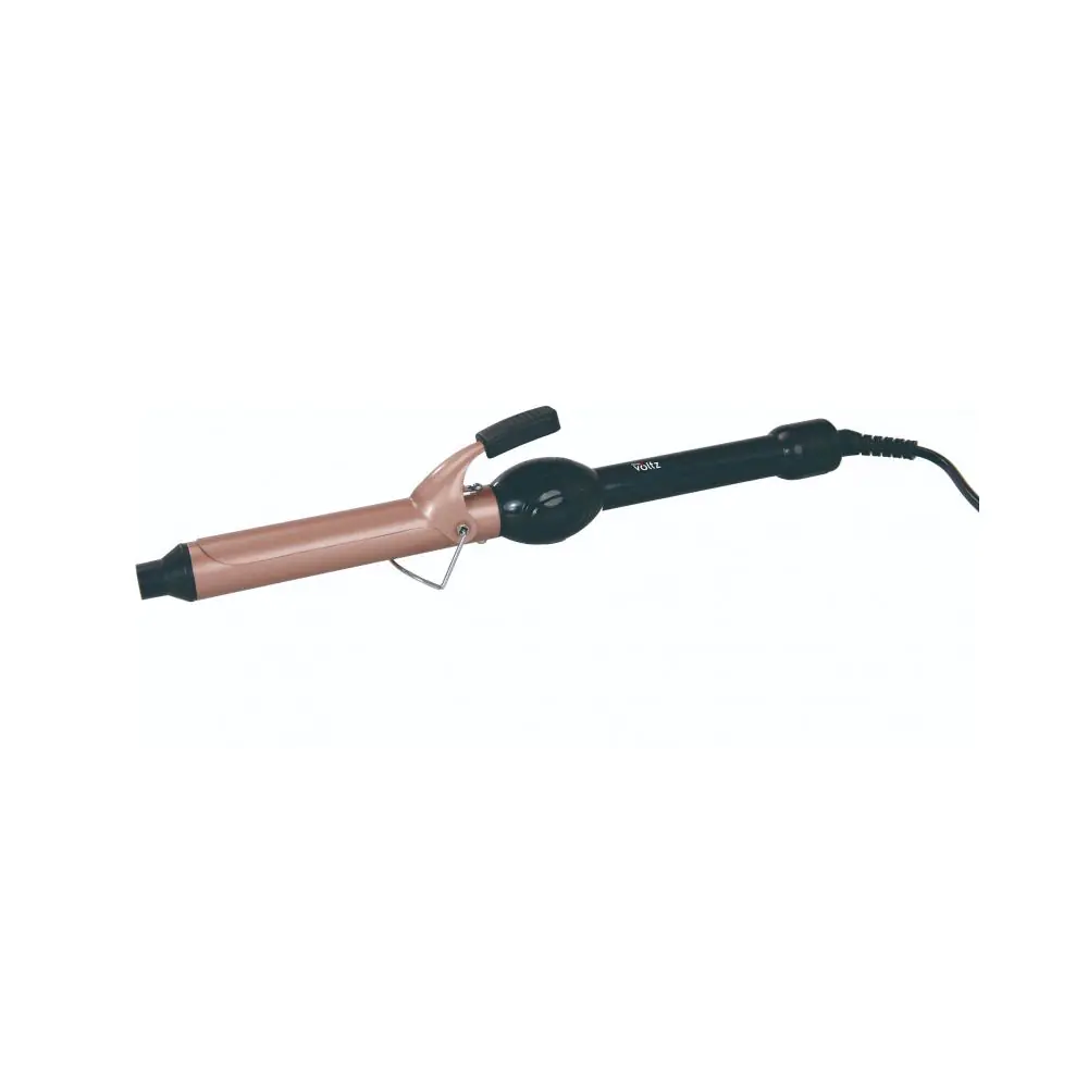 Маша за коса Oliver Voltz OV51102F25, 40W, 25 мм, 120-200°C, LCD дисплей, Автоматично изключване, Черен/Златист, (35950081)