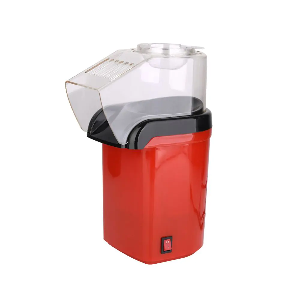 Машина за пуканки с горещ въздух Rosberg R51233A, 1200W, Мерителна чашка, Червен, (20524)