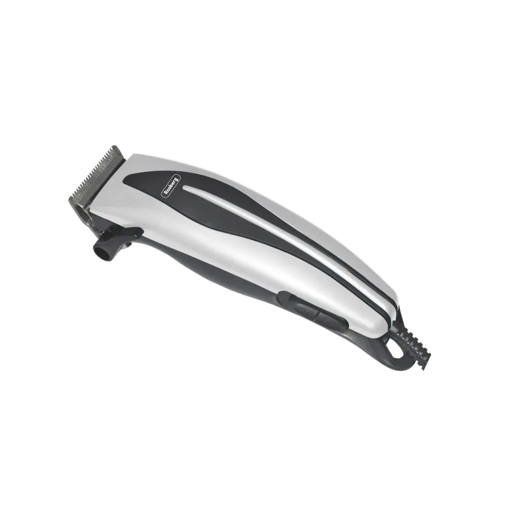 Машинка за подстригване Rosberg R51810L, 10W, 3-12 мм, Аксесоари, Сребрист, (17711)