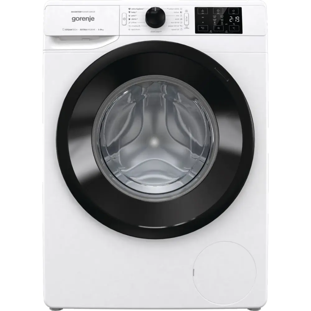 Пералня Gorenje WNEI94AS, инверторен мотор, 9 кг., 16 програми, бял, (13644)