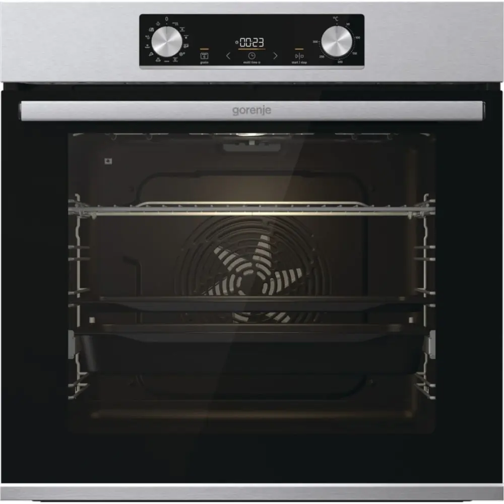 Фурна за вграждане Gorenje BPS6737E14X, 77 литра, функция пиролиза, инокс, (13741)