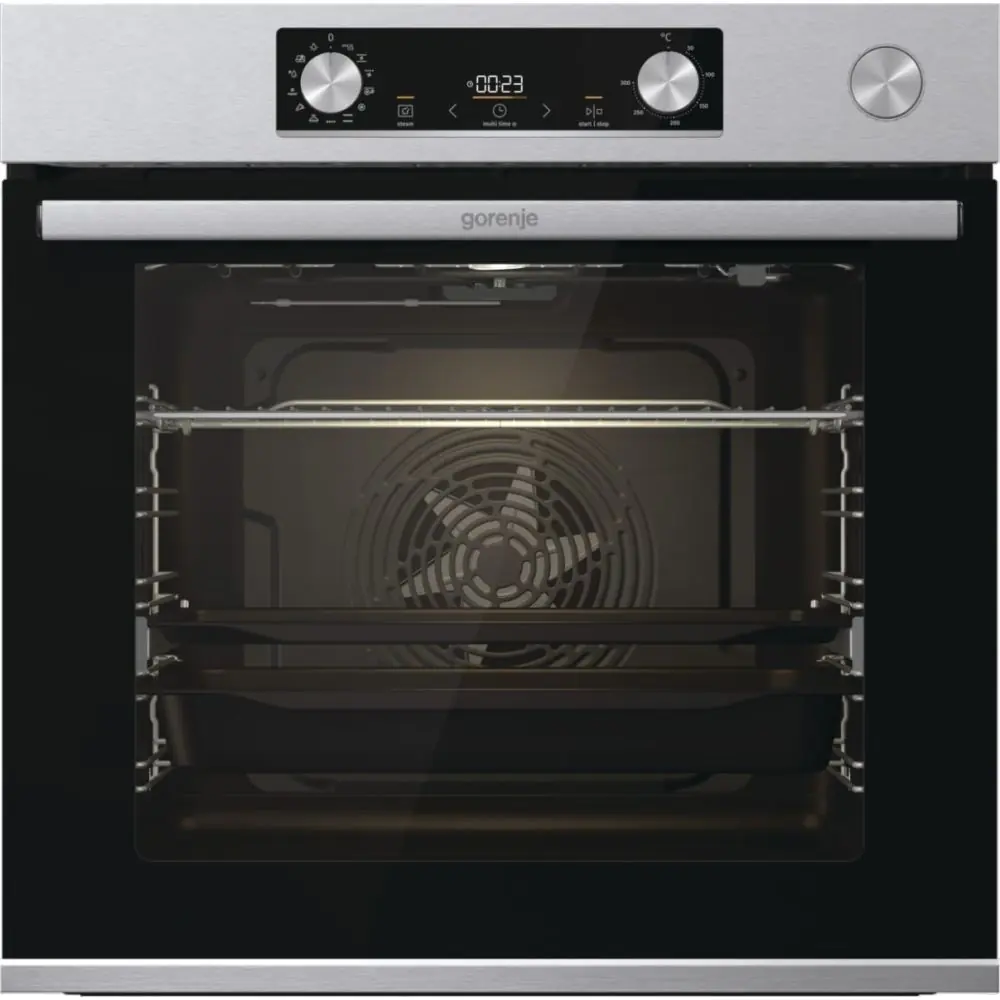 Готварска фурна за вграждане Gorenje BSA6737E15X, 77 литра, инокс, (13603)