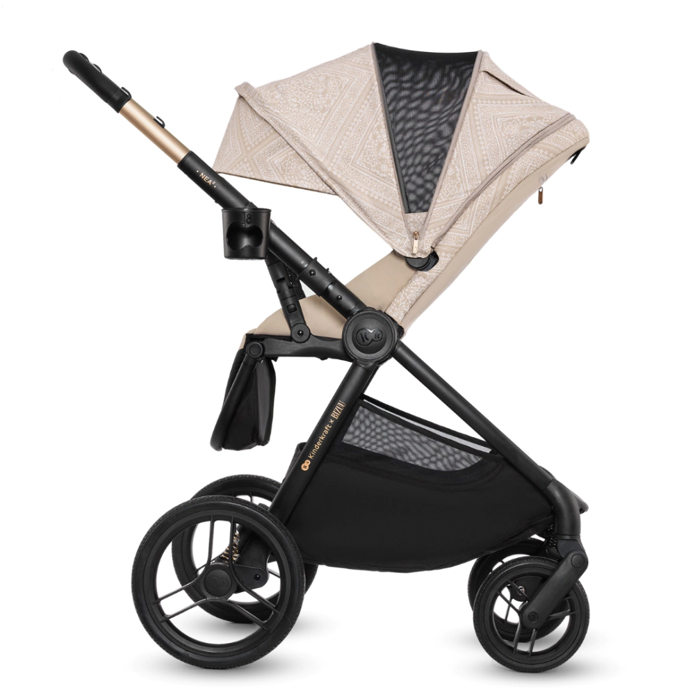 KinderKraft бебешка количка 2в1 NEA 2.0 BIZUU WHISPER DUNE, (35945895)