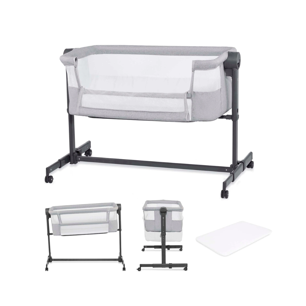 Бебешка кошара KinderKraft NESTEE UP 2 GREY, (35948676)