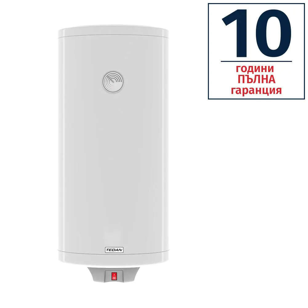 Електрически бойлер TEDAN Classic INOX 80 литра, вертикален, неръждаем, 3 kW, (21049)