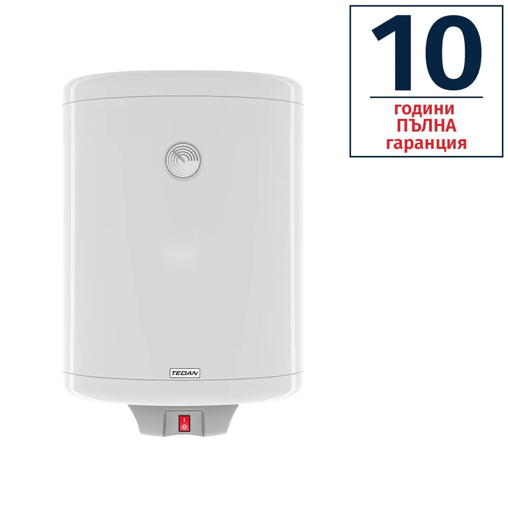 Електрически бойлер TEDAN Classic Pro INOX 80 литра, вертикален, неръждаем, 3 kW, (21152)