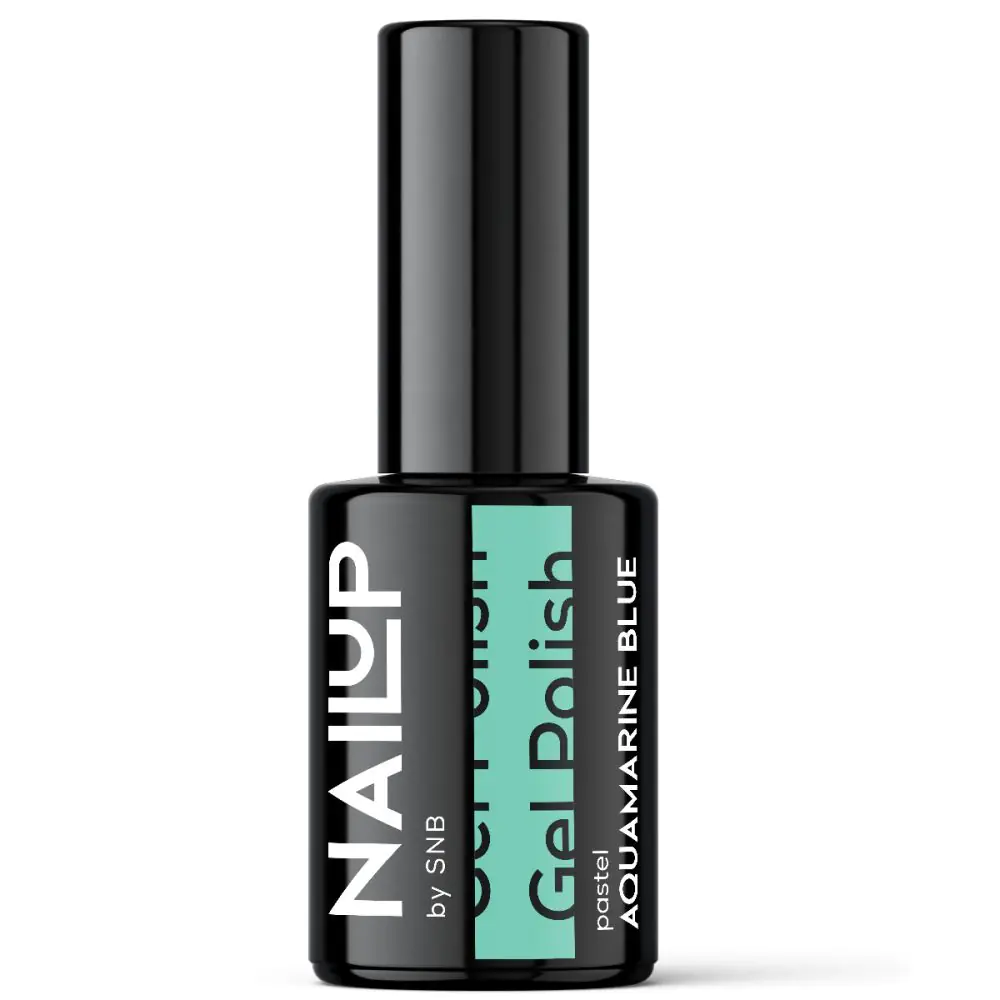 Гел лак NailUP Аквамарин синьо, 6 мл, (35945689)