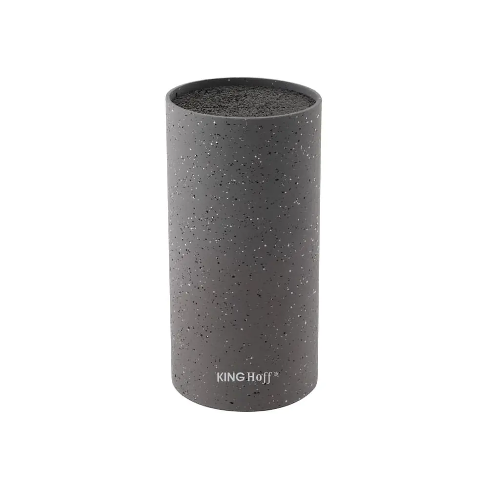 Поставка за ножове Kinghoff KH 1249, 11x22 см, Универсална, Сив мрамор, (12886)